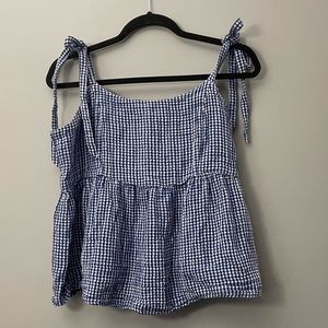 Gingham Blouse